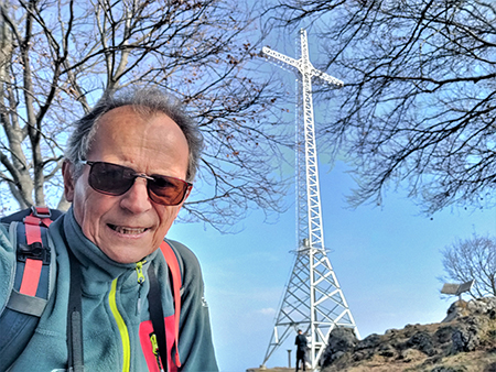 MONTE ZUCCO (1232 m) ad anello da S. Antonio Abb. (987 m)via Sonzogno (1108 m) - 4marzo 2023 - FOTOGALLERY